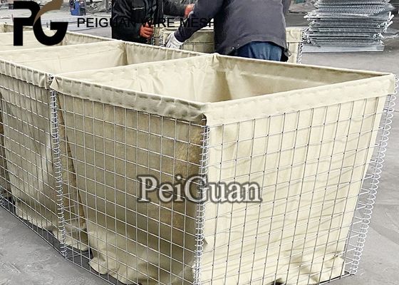 Mil 3 Hot Dipped Galvanized 1.0x1.0x10m  Bastion Barrier