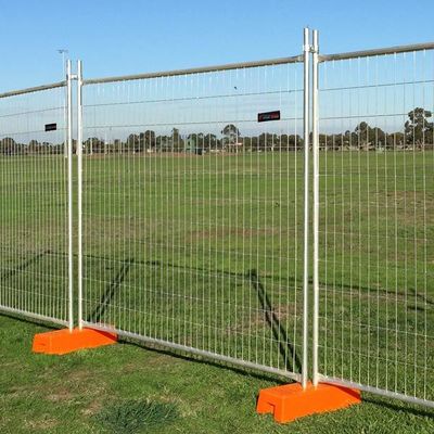 Concrete Base 2100mm Australia Temporary Fence Hdg For Construction Site