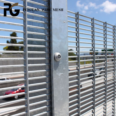 Clear View Welded 358 Assembled Anti Climb Security Fencing