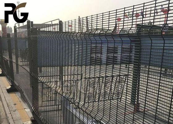 Boundary Wall Or Tennis Court Security Metal Fencing Electric Galvanized