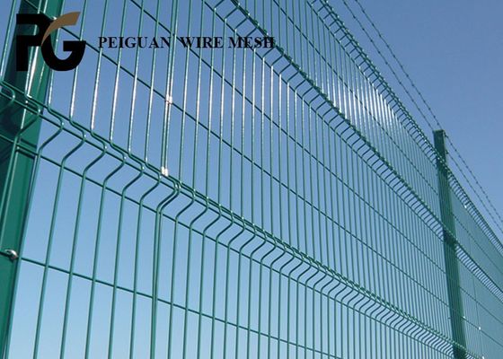 6x6 3d Panel V Mesh Security Fence Concrete Reinforcing