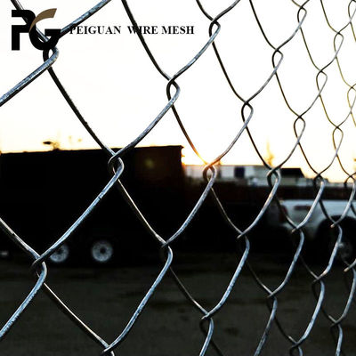 9 Gauge Cyclone 50x50mm Diamond Shape Wire Mesh Fence